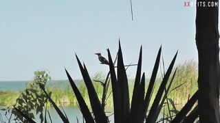 UK Pornstar Mariah Leonne Public Pussy Playing