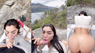 Emily Rinaudo Outdoor Picnic Sex OnlyFans Video Leaked