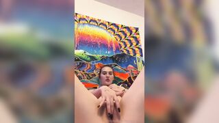 Trinity Merriam fingers her wet pussy