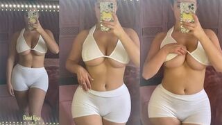 Demi Rose Sexy Underboob Selfie Video Leaked