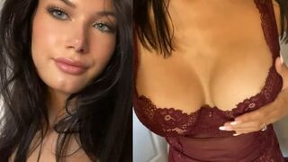 OnlyFans Sabrina Vaz Lewd Lingerie Video